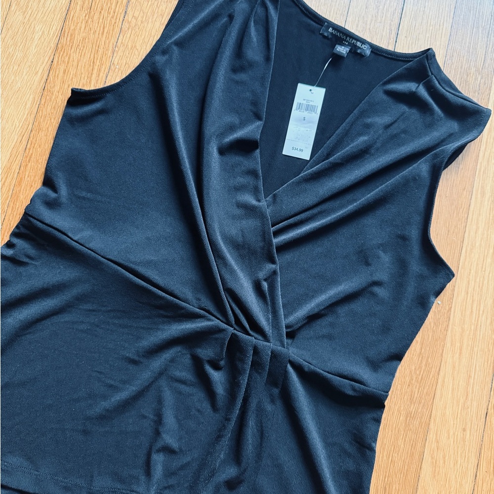 Banana republic black blouse S